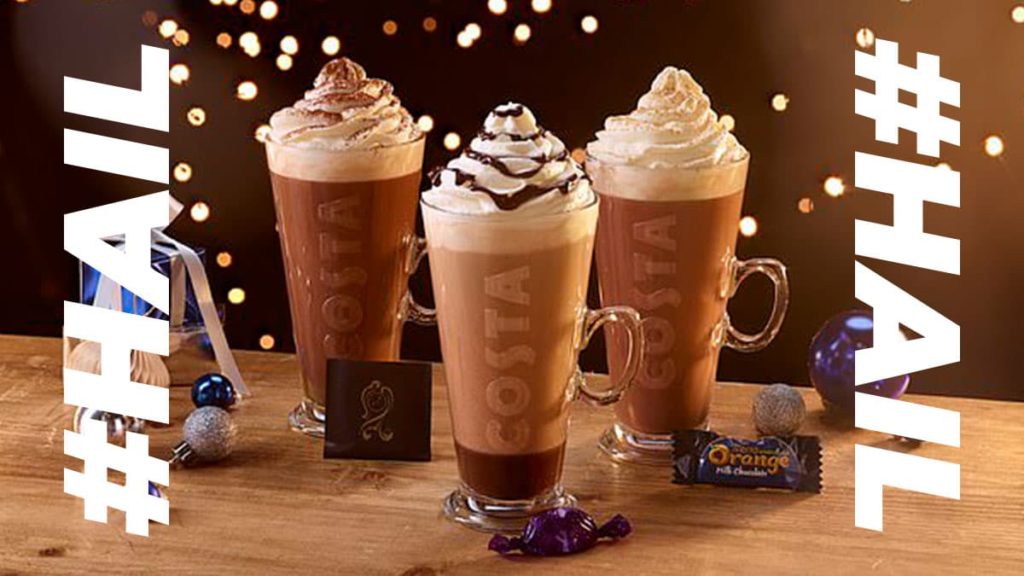 Costa Coffee Goes Iconic for Chocolate Launch
