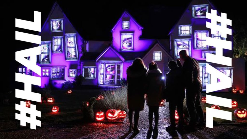 Samsung Spooks Stevenage with Halloween Stunt