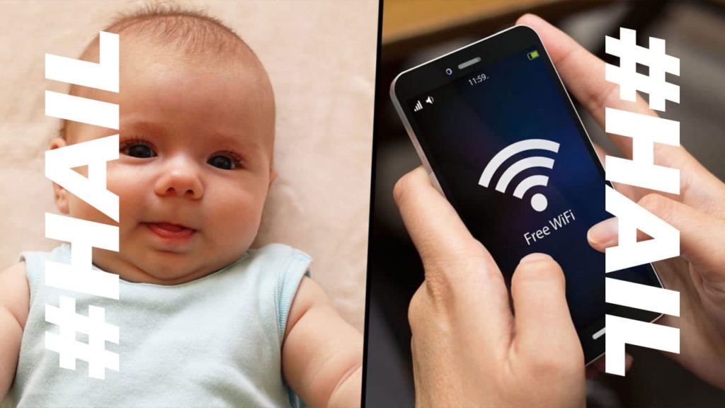 Please welcome to the world…baby WIFI?
