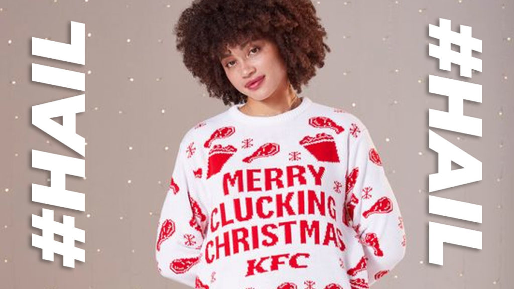 KFC release finger lickin’ good Christmas clothing range
