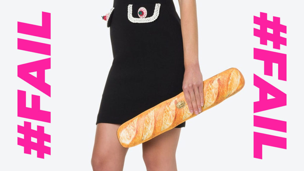 Shoppers mock Moschino for selling £750 clutch bag that looks like a baguette