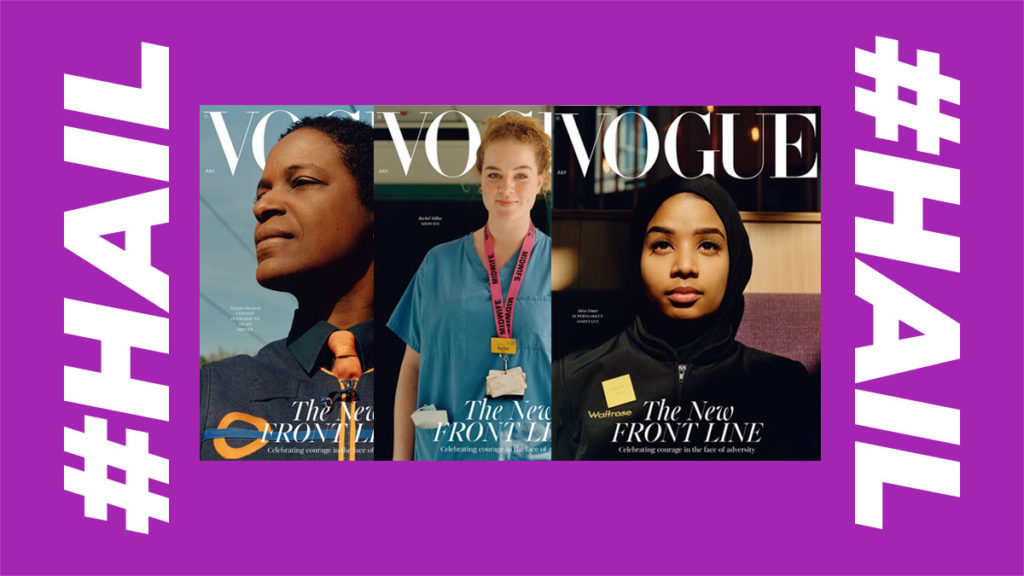 Vogue make key workers their cover stars​