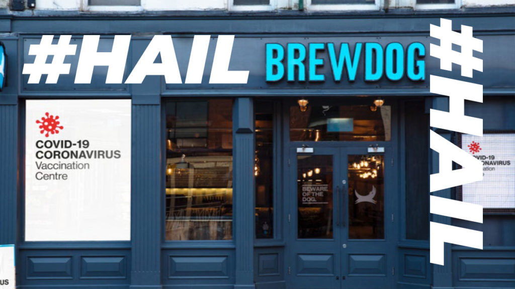 BrewDog in talks with government over turning closed bars into Covid vaccination centres