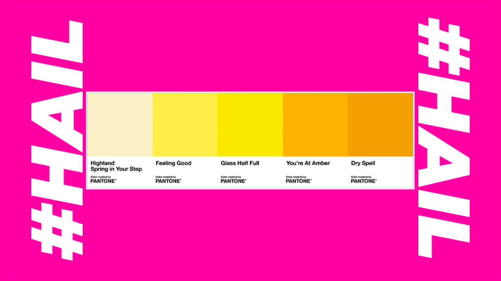 Pantone & Highland Spring Encourage Nation To Get Hydrated