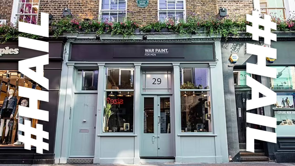 World's first men's make-up store opens its doors in London