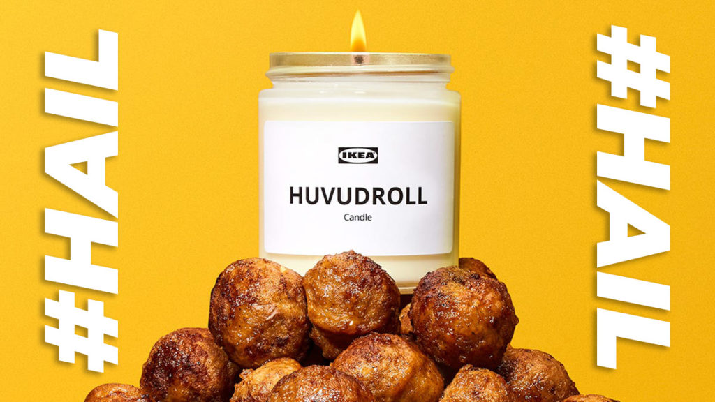 Ikea releases a candle that smells like their Swedish meatballs