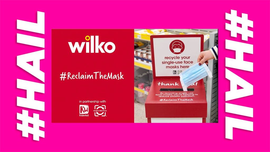 Wilko’s innovative PPE recycling scheme extended after early successes