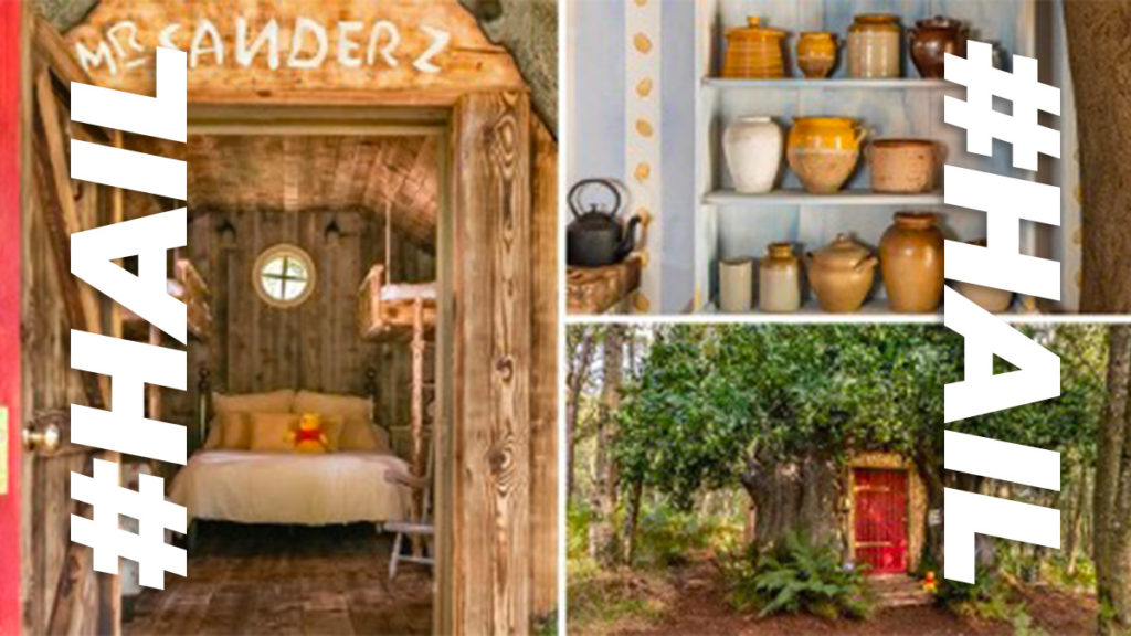 Airbnb create a Winnie the Pooh House for tourists