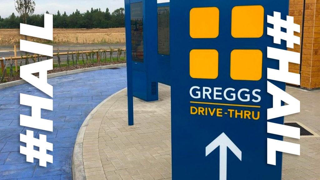 Get a Greggs goodie without getting out of your car
