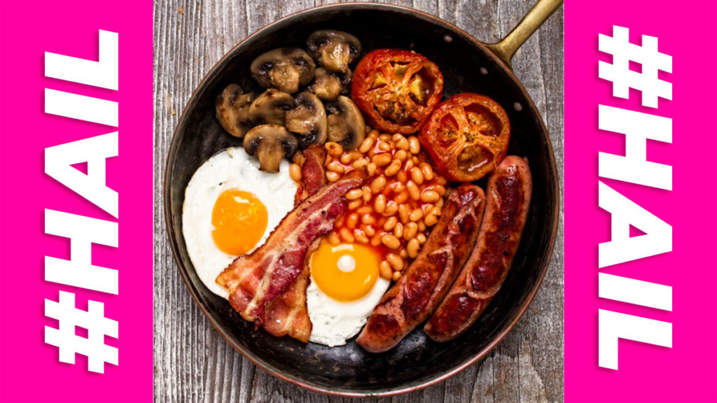 Bacon sizzles in favourite seasonal fry-up