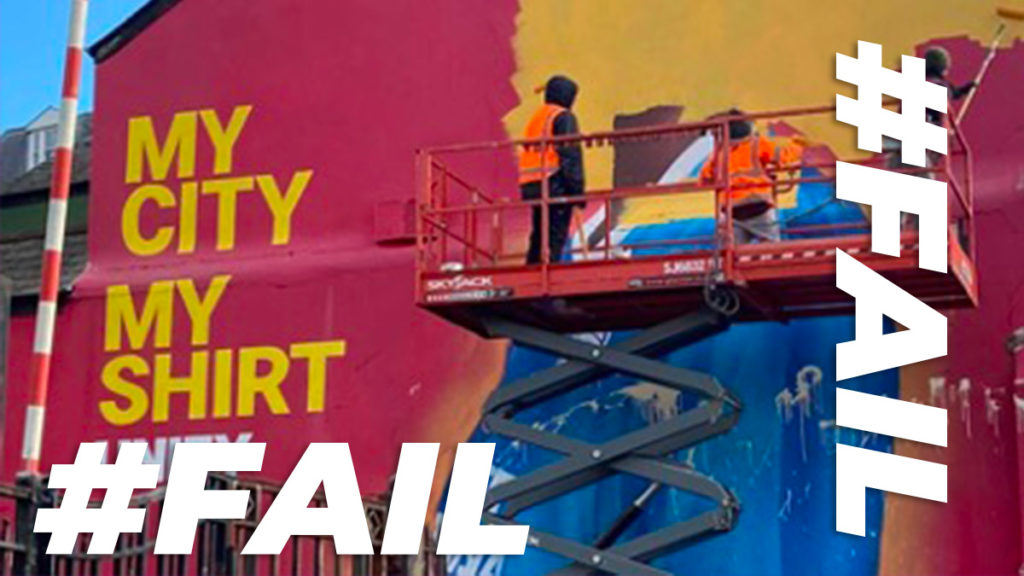 McDonald’s removes diversity mural to make way for advert
