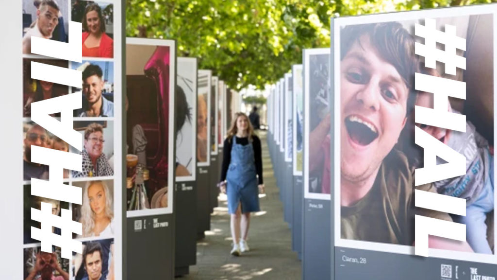 Moving exhibition highlights the ‘real face of suicide)