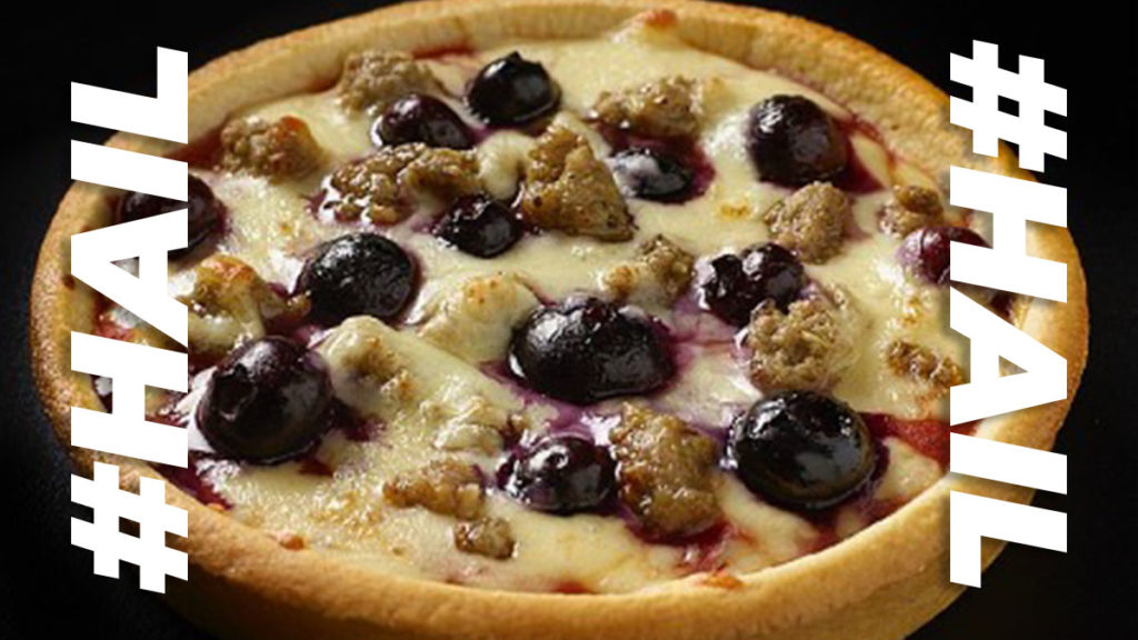 Chicago Town introduce Sausage and Blueberry pizza