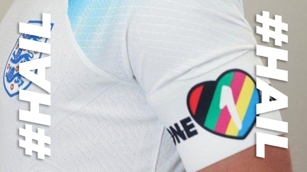 England captain Harry Kane to wear anti-discrimination armband