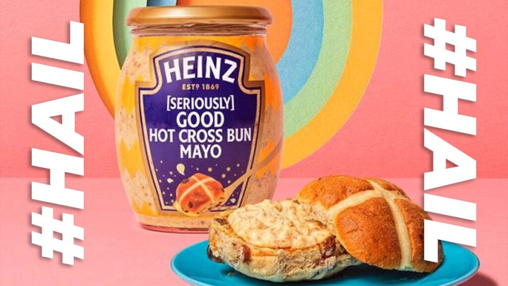 Heinz means..err...Hot Cross Bun Mayonnaise