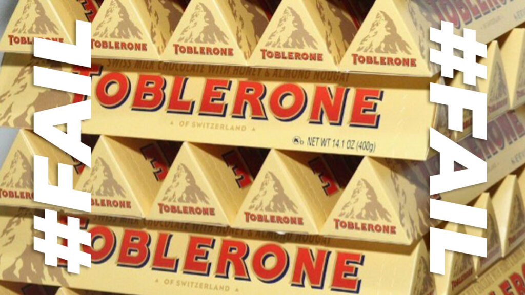 Toblerone not Swiss enough