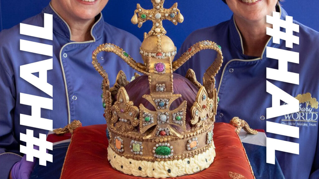 Cadbury World creates chocolate crown fit for a king