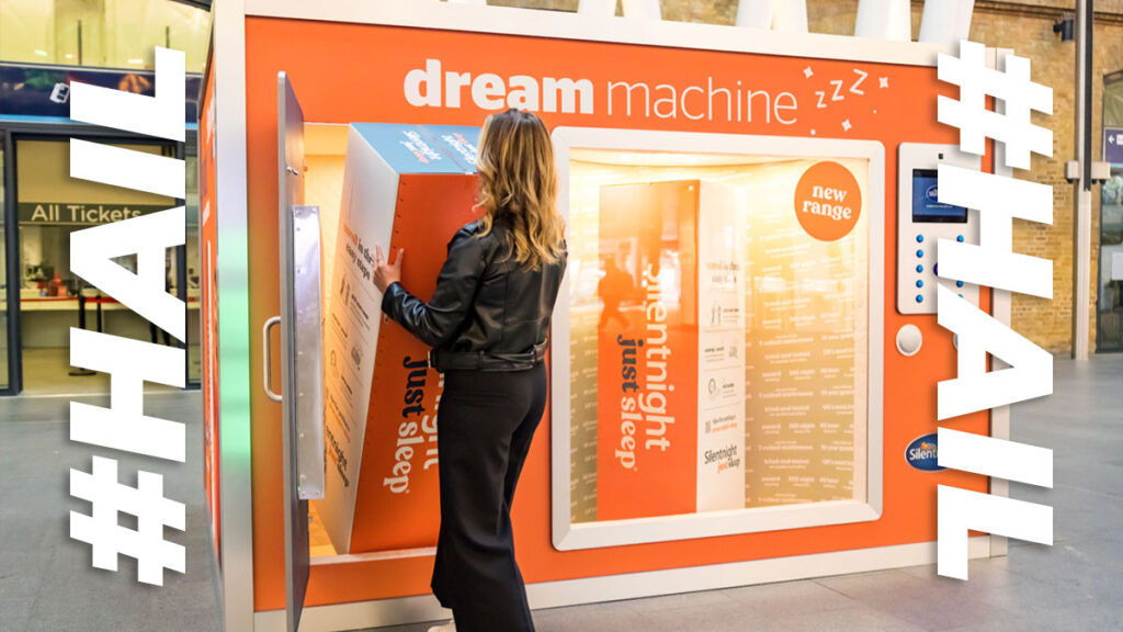 The dream machine launches for bleary-eyed commuters