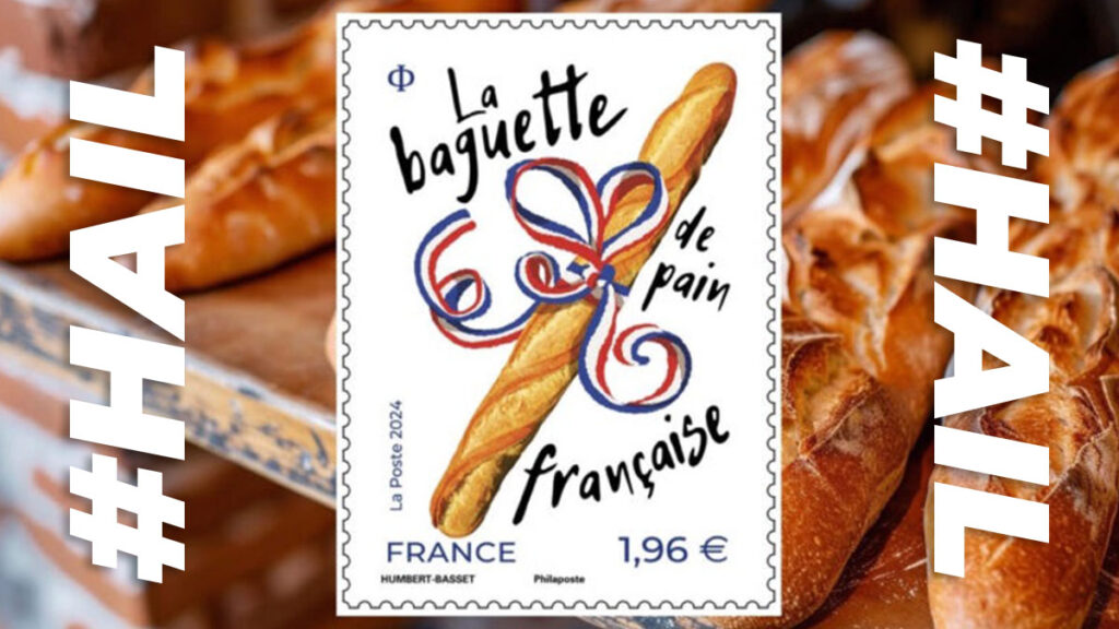 Stamps that smell of baguettes